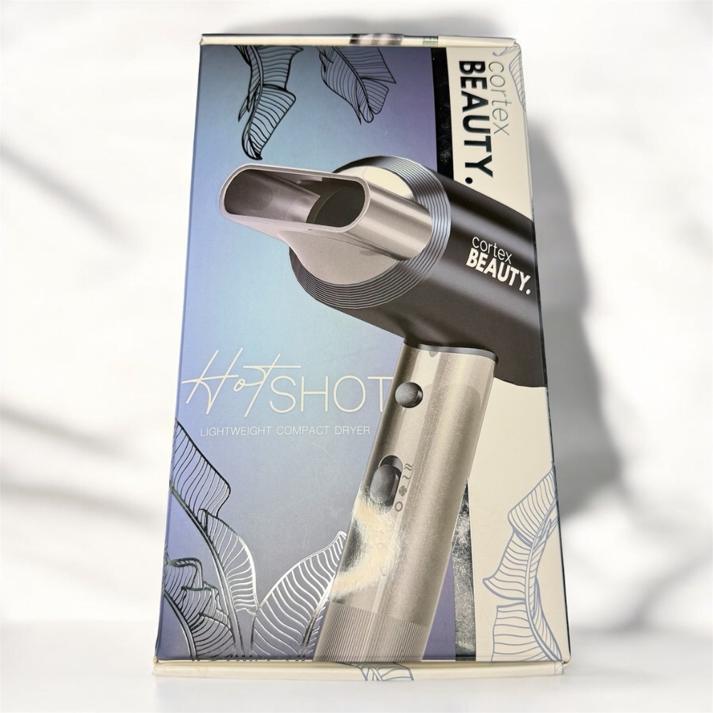 CORTEX BEAUTY HotShot Lightweight Compact Blow Dryer Gray & Silver New MSRP $249